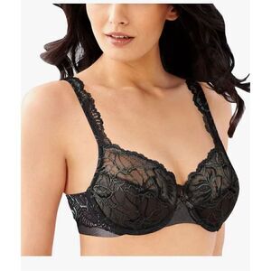 Bali Black Lace Underwire Bra
